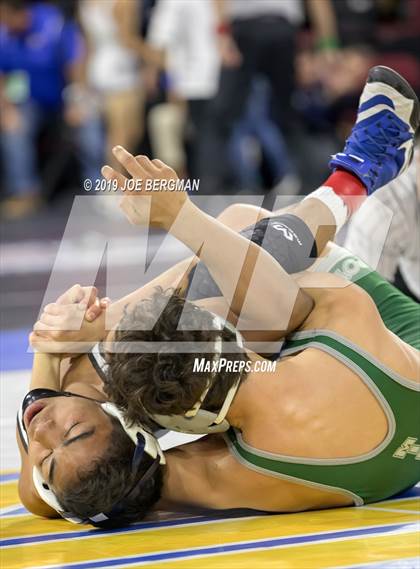 Thumbnail 2 in CIF State Boys Wrestling Championships (3rd/4th Place Matches) photogallery.