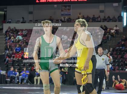 Thumbnail 2 in CIF State Boys Wrestling Championships (3rd/4th Place Matches) photogallery.