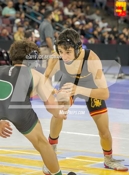 Thumbnail 3 in CIF State Boys Wrestling Championships (3rd/4th Place Matches) photogallery.