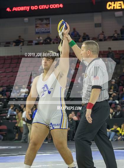 Thumbnail 3 in CIF State Boys Wrestling Championships (3rd/4th Place Matches) photogallery.
