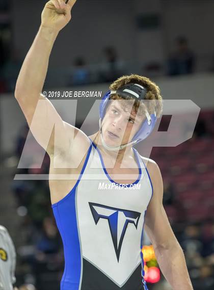 Thumbnail 3 in CIF State Boys Wrestling Championships (3rd/4th Place Matches) photogallery.