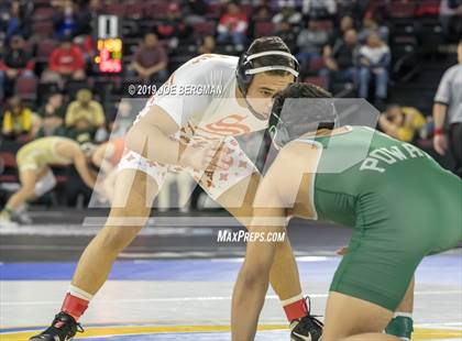 Thumbnail 1 in CIF State Boys Wrestling Championships (3rd/4th Place Matches) photogallery.