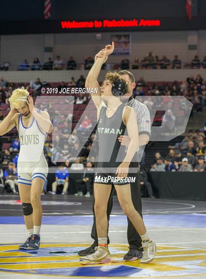 Thumbnail 1 in CIF State Boys Wrestling Championships (3rd/4th Place Matches) photogallery.