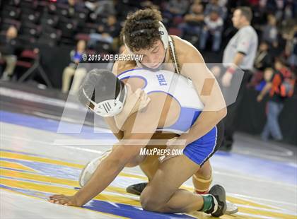 Thumbnail 3 in CIF State Boys Wrestling Championships (3rd/4th Place Matches) photogallery.
