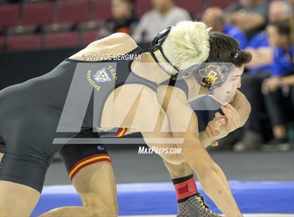 Thumbnail 1 in CIF State Boys Wrestling Championships (3rd/4th Place Matches) photogallery.