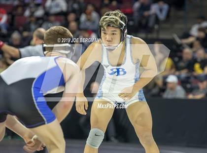 Thumbnail 2 in CIF State Boys Wrestling Championships (3rd/4th Place Matches) photogallery.