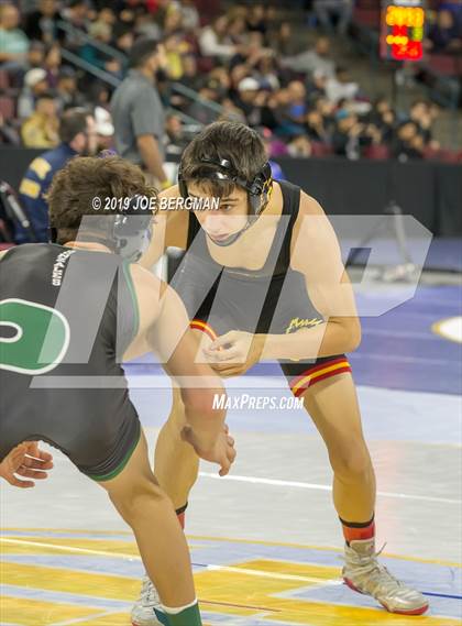 Thumbnail 2 in CIF State Boys Wrestling Championships (3rd/4th Place Matches) photogallery.