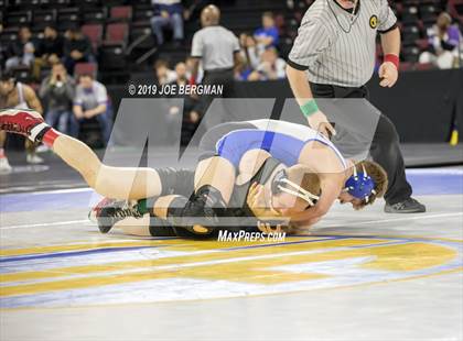 Thumbnail 3 in CIF State Boys Wrestling Championships (3rd/4th Place Matches) photogallery.
