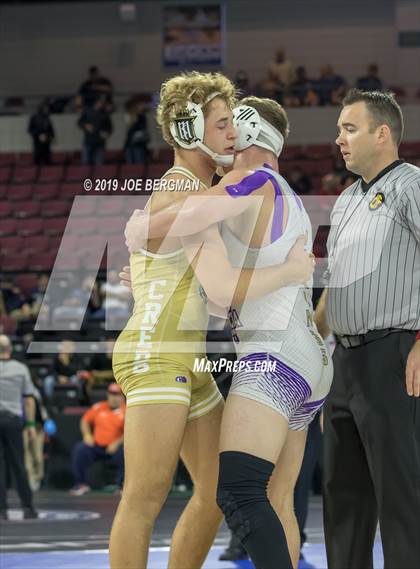 Thumbnail 3 in CIF State Boys Wrestling Championships (3rd/4th Place Matches) photogallery.
