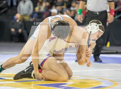 Thumbnail 1 in CIF State Boys Wrestling Championships (3rd/4th Place Matches) photogallery.