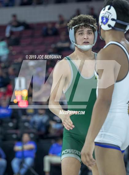Thumbnail 2 in CIF State Boys Wrestling Championships (3rd/4th Place Matches) photogallery.