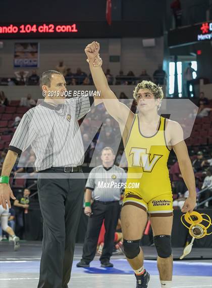 Thumbnail 2 in CIF State Boys Wrestling Championships (3rd/4th Place Matches) photogallery.