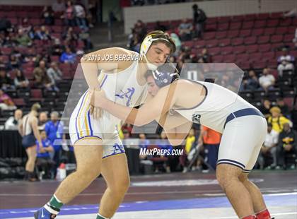 Thumbnail 3 in CIF State Boys Wrestling Championships (3rd/4th Place Matches) photogallery.