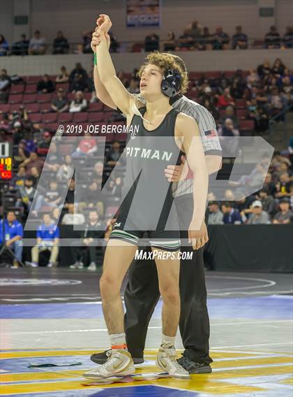 Thumbnail 3 in CIF State Boys Wrestling Championships (3rd/4th Place Matches) photogallery.