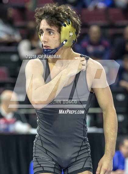 Thumbnail 2 in CIF State Boys Wrestling Championships (3rd/4th Place Matches) photogallery.