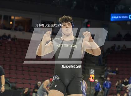 Thumbnail 3 in CIF State Boys Wrestling Championships (3rd/4th Place Matches) photogallery.