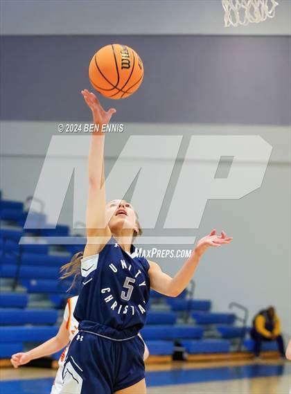 Thumbnail 2 in Unity Christian vs. Alleluia Community (GAPPS 1-A Semifinals) photogallery.