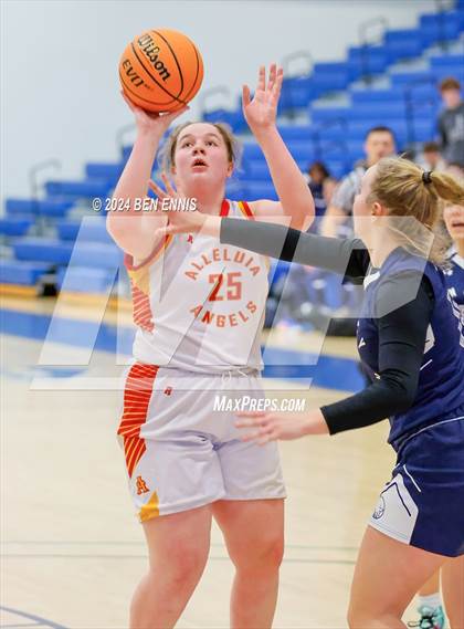Thumbnail 1 in Unity Christian vs. Alleluia Community (GAPPS 1-A Semifinals) photogallery.