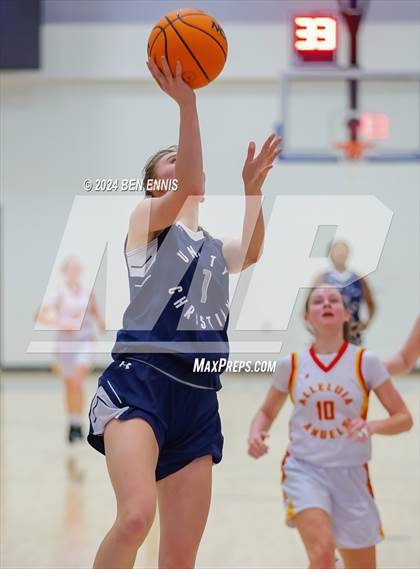 Thumbnail 1 in Unity Christian vs. Alleluia Community (GAPPS 1-A Semifinals) photogallery.