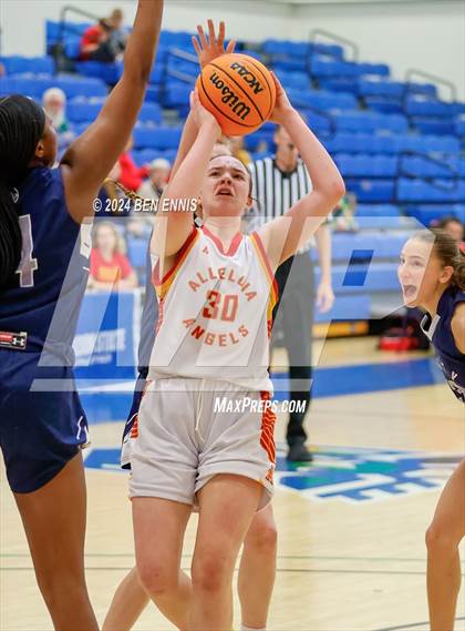 Thumbnail 1 in Unity Christian vs. Alleluia Community (GAPPS 1-A Semifinals) photogallery.