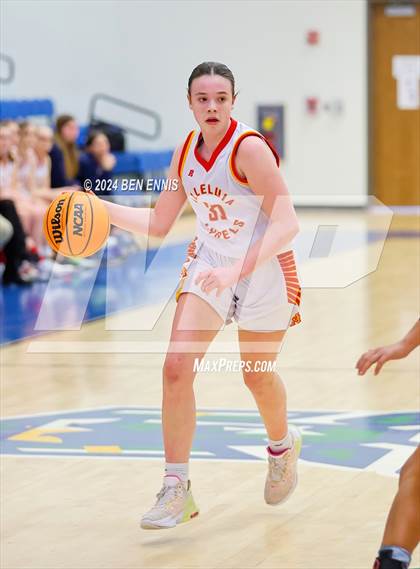 Thumbnail 3 in Unity Christian vs. Alleluia Community (GAPPS 1-A Semifinals) photogallery.