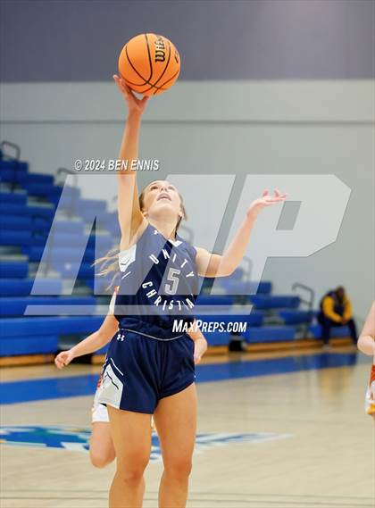 Thumbnail 1 in Unity Christian vs. Alleluia Community (GAPPS 1-A Semifinals) photogallery.