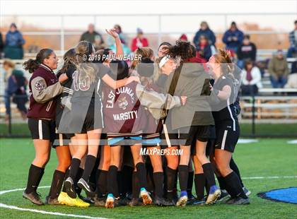 Thumbnail 3 in Bloomsburg vs. East Juniata (PIAA District IV 1A Playoff) photogallery.