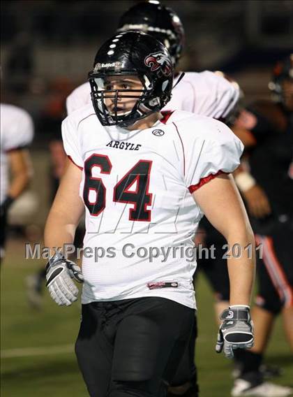 Thumbnail 2 in Argyle vs. Gilmer (3A Div 2 Quarterfinals) photogallery.