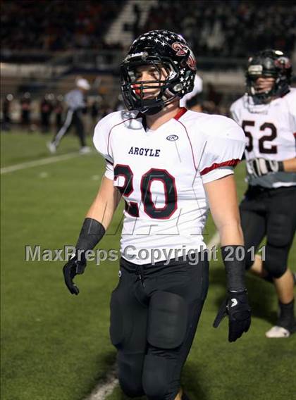 Thumbnail 3 in Argyle vs. Gilmer (3A Div 2 Quarterfinals) photogallery.