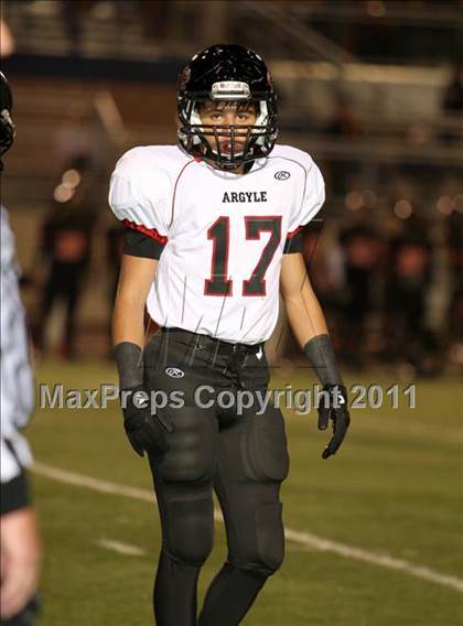 Thumbnail 3 in Argyle vs. Gilmer (3A Div 2 Quarterfinals) photogallery.
