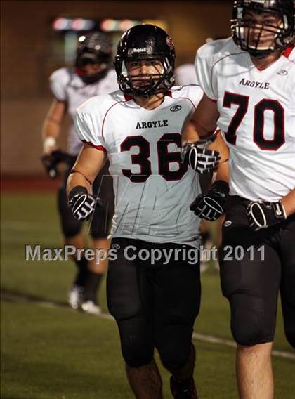 Thumbnail 3 in Argyle vs. Gilmer (3A Div 2 Quarterfinals) photogallery.
