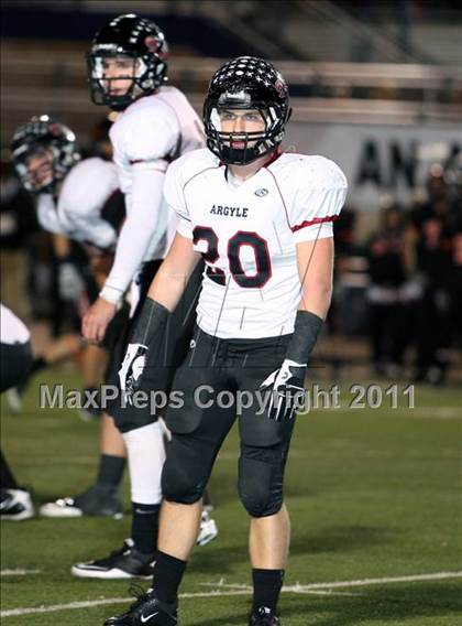 Thumbnail 3 in Argyle vs. Gilmer (3A Div 2 Quarterfinals) photogallery.