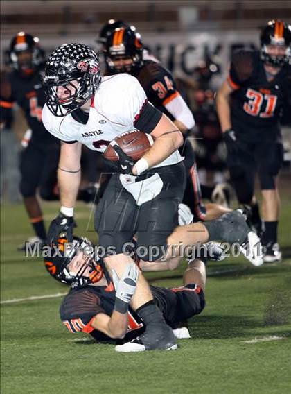 Thumbnail 3 in Argyle vs. Gilmer (3A Div 2 Quarterfinals) photogallery.