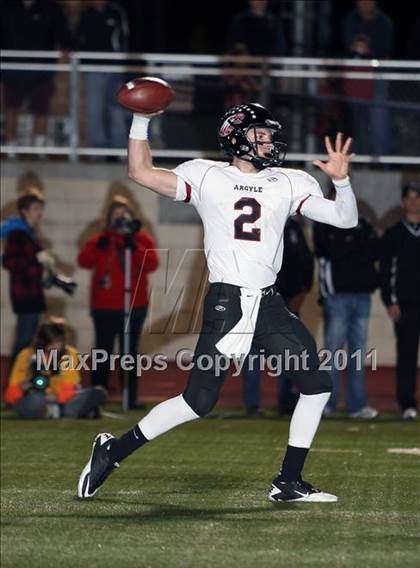 Thumbnail 2 in Argyle vs. Gilmer (3A Div 2 Quarterfinals) photogallery.