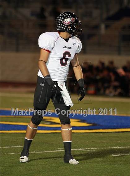 Thumbnail 2 in Argyle vs. Gilmer (3A Div 2 Quarterfinals) photogallery.