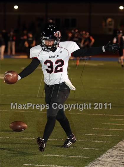 Thumbnail 3 in Argyle vs. Gilmer (3A Div 2 Quarterfinals) photogallery.