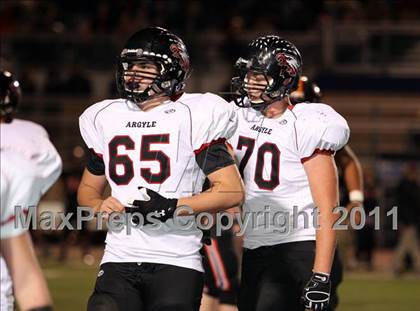 Thumbnail 3 in Argyle vs. Gilmer (3A Div 2 Quarterfinals) photogallery.