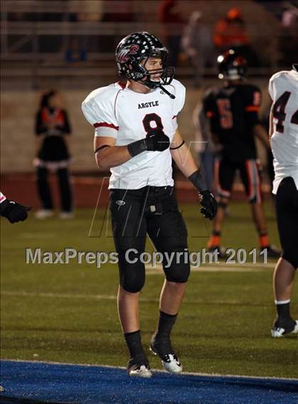 Thumbnail 3 in Argyle vs. Gilmer (3A Div 2 Quarterfinals) photogallery.