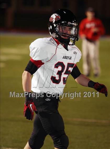 Thumbnail 3 in Argyle vs. Gilmer (3A Div 2 Quarterfinals) photogallery.