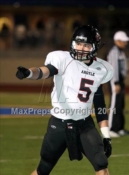 Thumbnail 1 in Argyle vs. Gilmer (3A Div 2 Quarterfinals) photogallery.