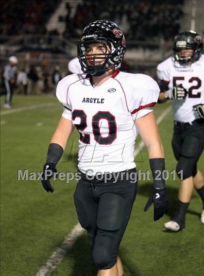 Thumbnail 2 in Argyle vs. Gilmer (3A Div 2 Quarterfinals) photogallery.