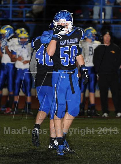 Thumbnail 1 in San Dimas vs. San Marino  CIF-SS Mid Valley Division QTR-Final photogallery.
