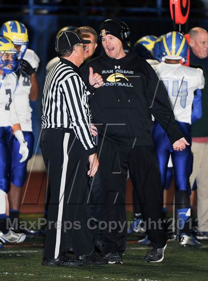 Thumbnail 2 in San Dimas vs. San Marino  CIF-SS Mid Valley Division QTR-Final photogallery.
