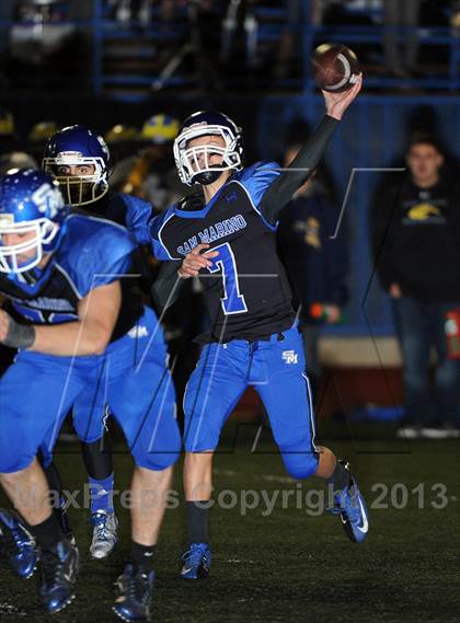 Thumbnail 2 in San Dimas vs. San Marino  CIF-SS Mid Valley Division QTR-Final photogallery.