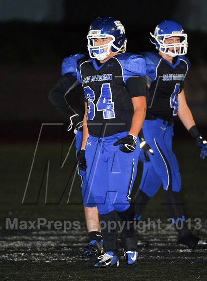 Thumbnail 3 in San Dimas vs. San Marino  CIF-SS Mid Valley Division QTR-Final photogallery.
