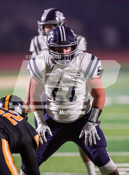 Thumbnail 2 in Marin Catholic @ Bishop O'Dowd (CIF NCS D2 Final) photogallery.