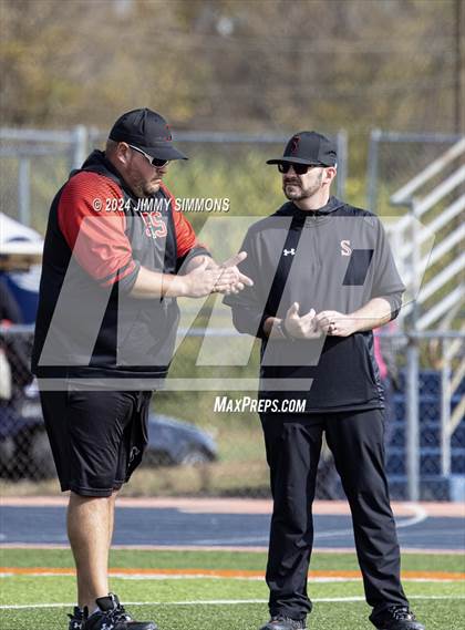 Thumbnail 3 in Springfield @ East St. Louis (IHSA 6A first round) photogallery.