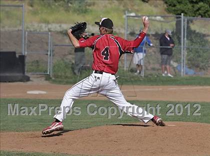 Thumbnail 1 in Village Christian vs. Lompoc (CIF SS Playoffs) photogallery.