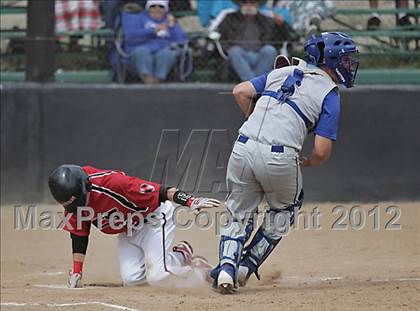 Thumbnail 2 in Village Christian vs. Lompoc (CIF SS Playoffs) photogallery.