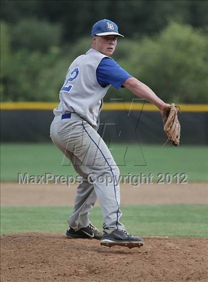 Thumbnail 3 in Village Christian vs. Lompoc (CIF SS Playoffs) photogallery.